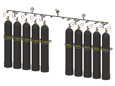 Рампа перепускная РП-2х5-200-50 исп.2