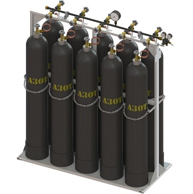 Рампа разрядная РР-1х10-200-50 исп.6